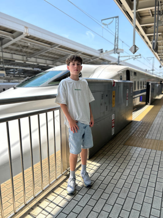 DripUnit Co Green Logo Tee - BOXY fit