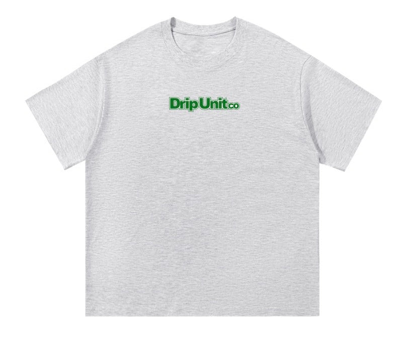 DripUnit Co Green Logo Tee - BOXY fit
