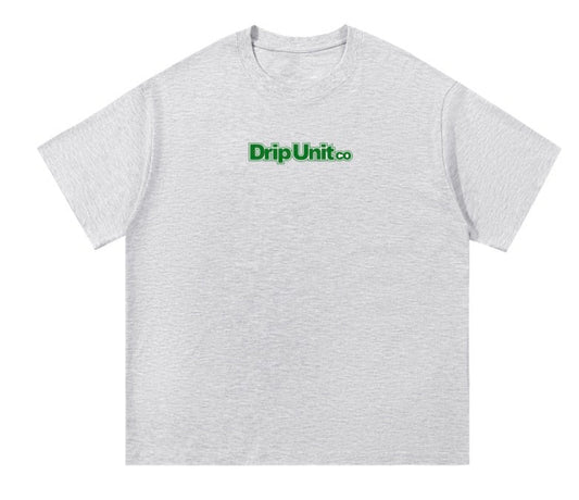 DripUnit Co Green Logo Tee - BOXY fit